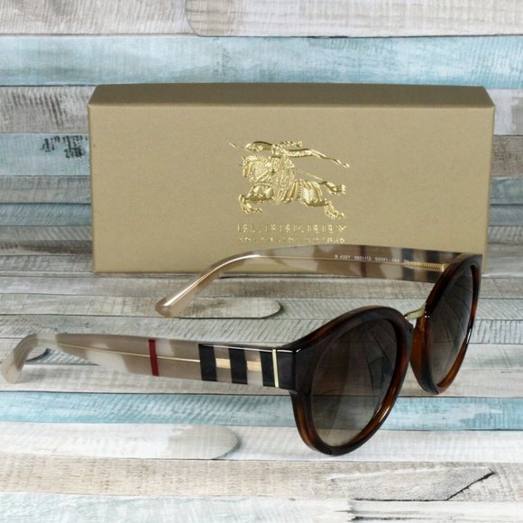 Burberry Brown Gradient 50mm Sunglasses
